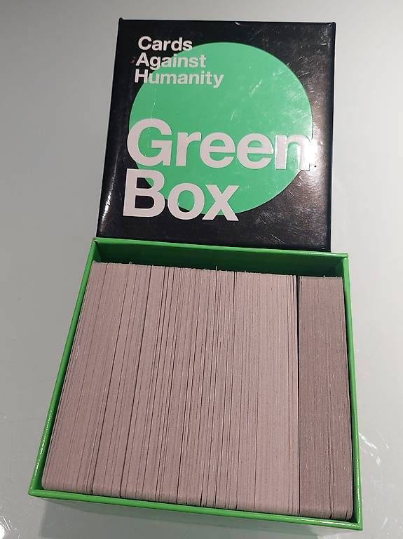 Giochi: Cards against humanity - Green Box – Usato da Oberkulm venduto da stellata 1