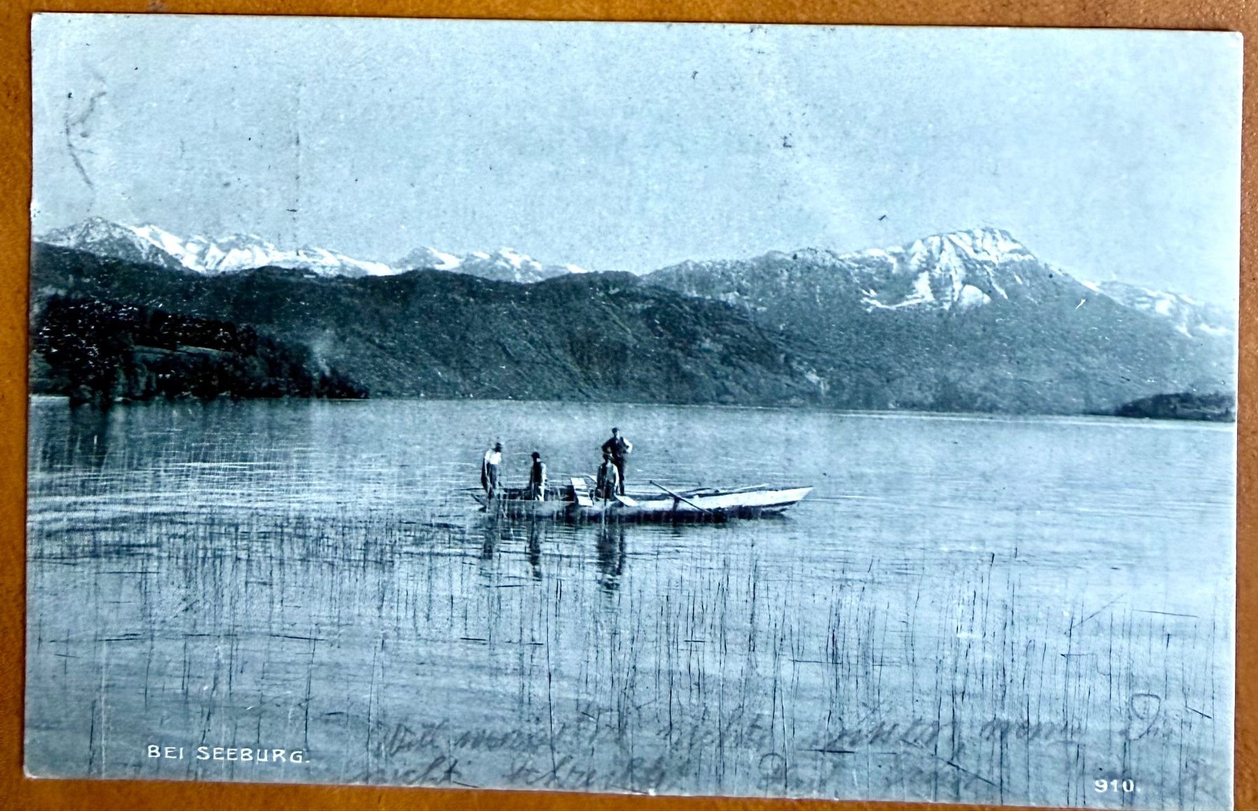 Ansichtskarten: Iseltwald - Seeburg ? 1924 – Gebraucht aus Lutry von Ediego