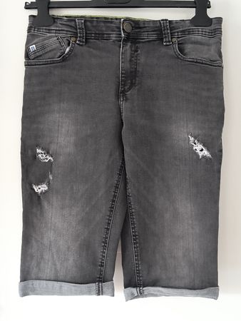 Jeans kurz Jungen Gr. 170 / Slim