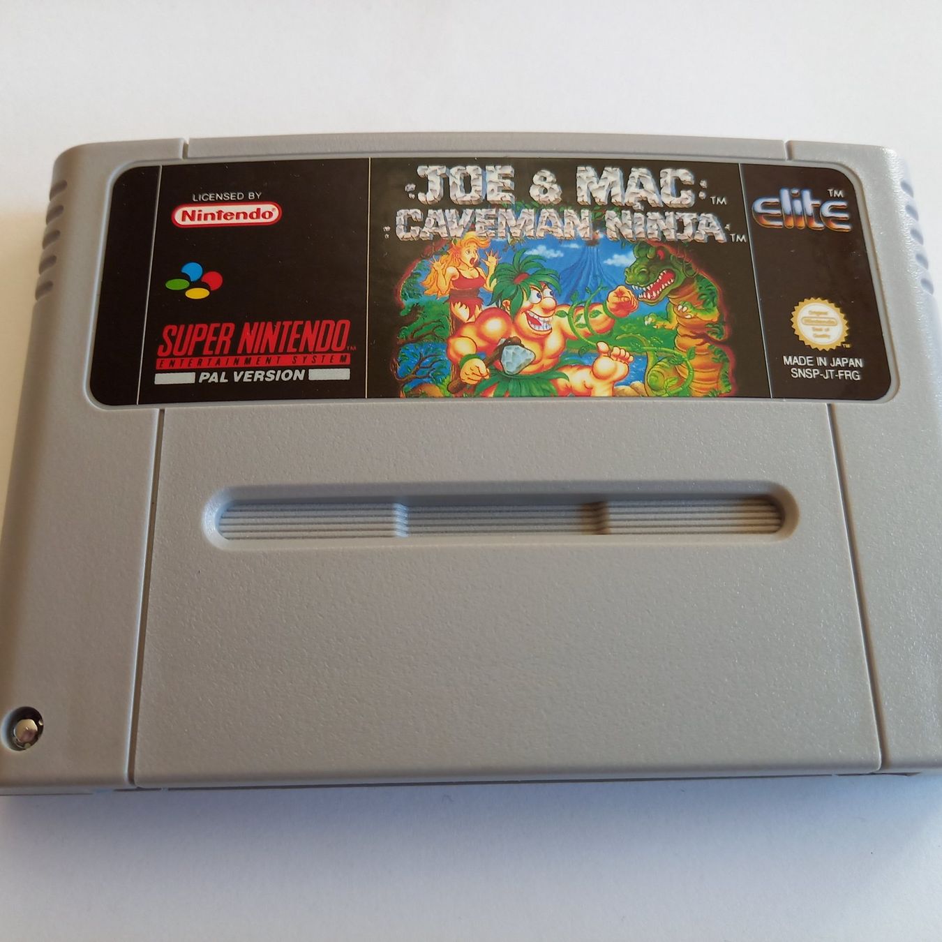 Nintendo Giochi: Joe & Mac Caveman Ninja - SNES – Usato da Zürich venduto da Mephisto87