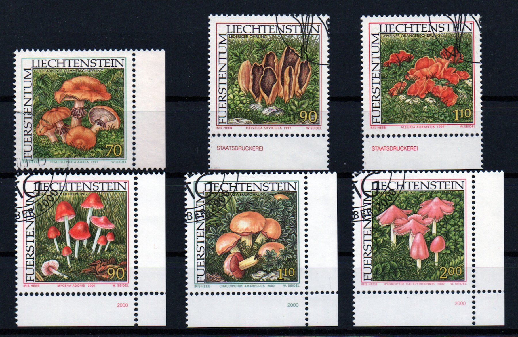 Tous les timbres: FL 2 Pilzsätze o – D'occasion à Ebikon par bowito