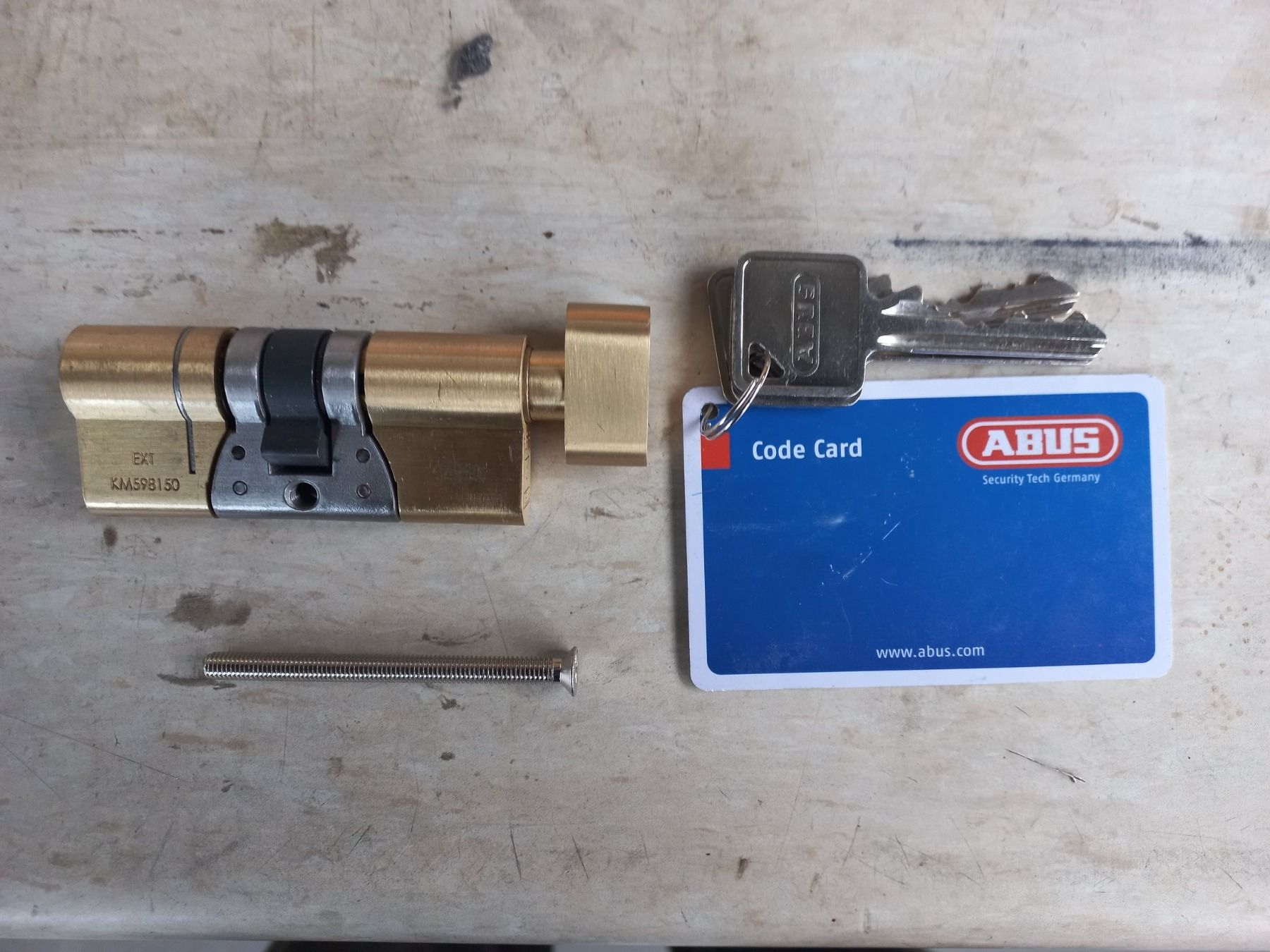 Abus Cilindri per serratura: ABUS Schliesszylinder mit Drehknopf , einbaulänge 75 mm – Nuovo (secondo la descrizione) da Dulliken venduto da mopar030
