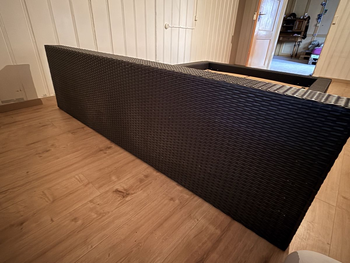 Letti: Bettgestell Rattan schwarz – Usato da Schafisheim venduto da Flawiia 2