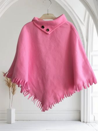 Prinzessinnenhafter Mädchen-Poncho 8 J