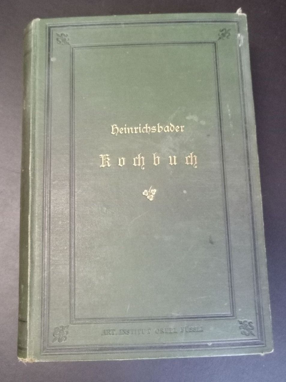 Libri: Heinrichsbader Kochbuch Orell Füssli – Usato da Reiden venduto da Zofi-Brocki 1