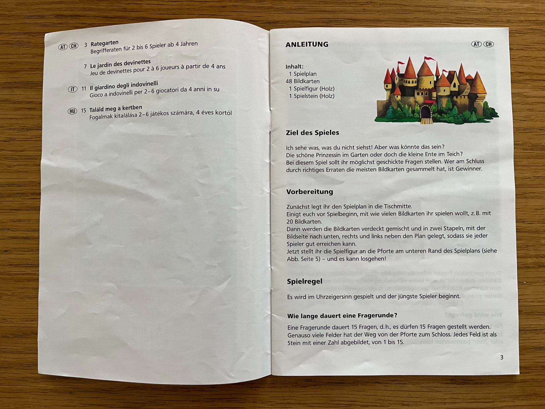 Ravensburger Giochi: Rategarten Familienspiel – Usato da Muttenz venduto da Juvenile33 5
