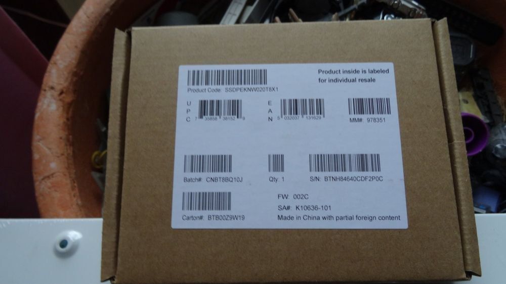Intel Dischi rigidi: INTEL SSD M.2 2TB NEU! – Nuovo e nell'imballaggio originale da Buttisholz venduto da rappirosen