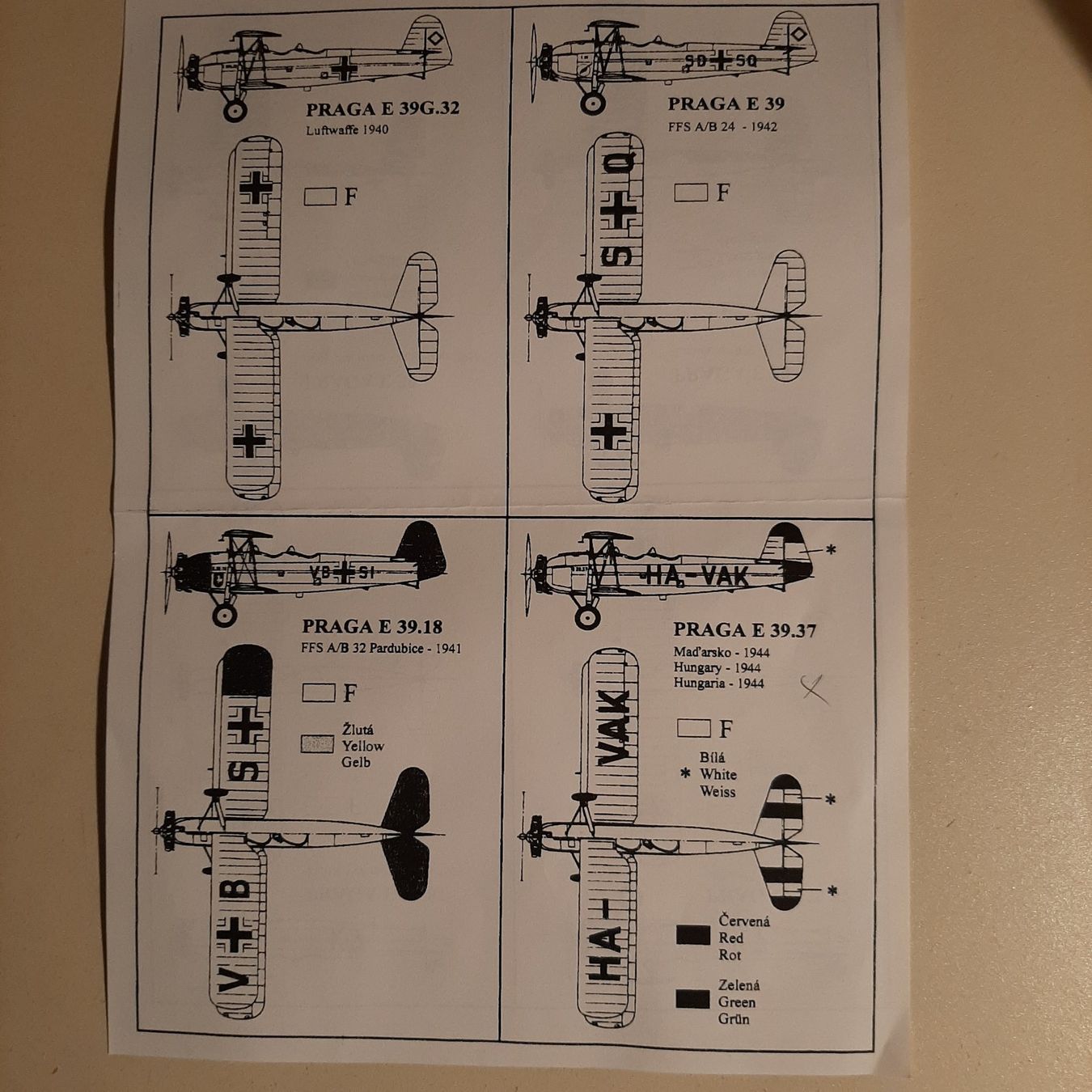 Kit di modellismo & Modellini statici: 380a ... Praga F. 39.37 ... RS 9202 – Nuovo (secondo la descrizione) da Bonstetten venduto da Benibanny59 2