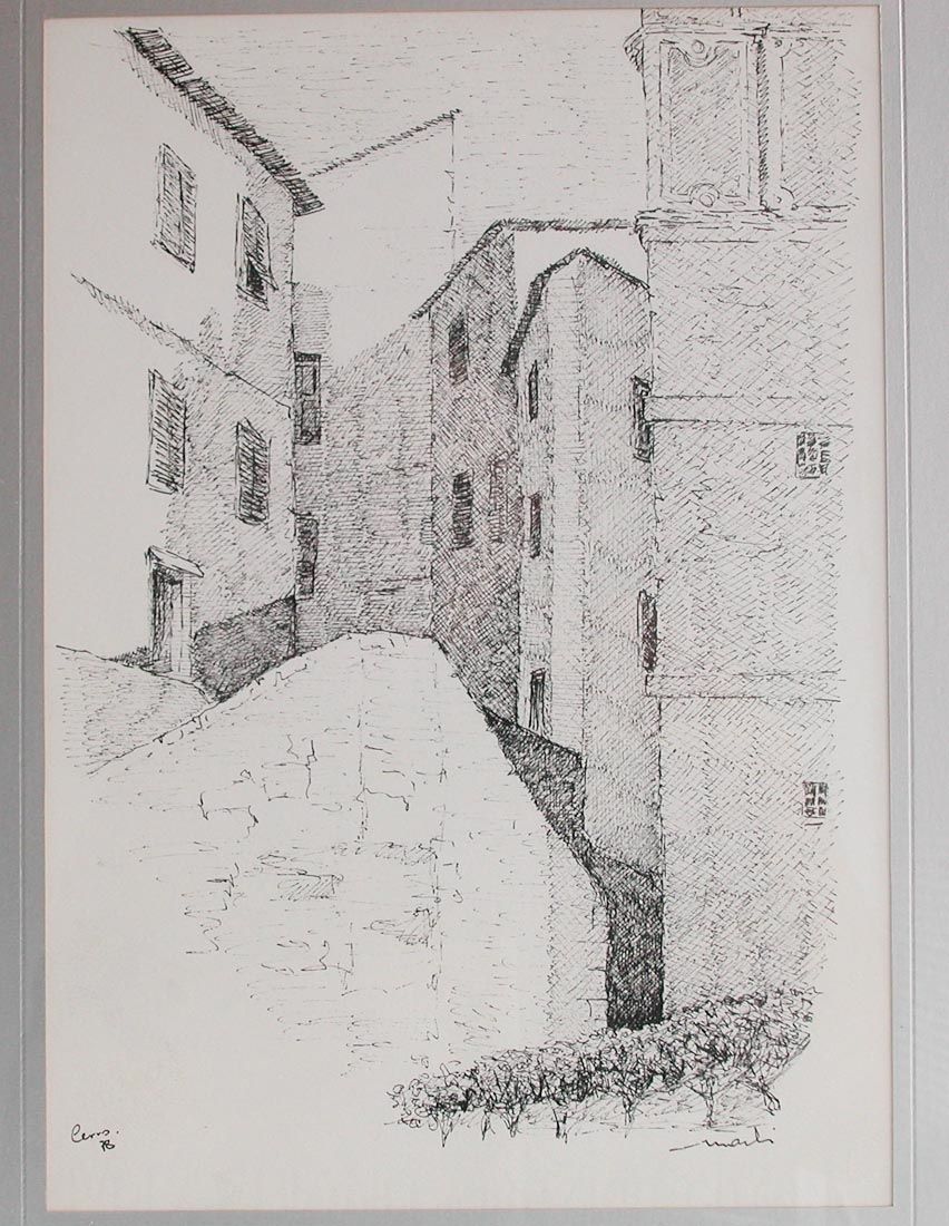 Dipinti: Marcello Marchi original Bild 1978 – Usato da Oberwil BL venduto da Klang 1