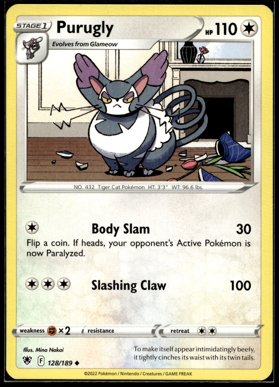 Pokémon Carte collezionabili: Purugly (ASR EN 128/189) – Usato da Affoltern am Albis venduto da Chiesa_5