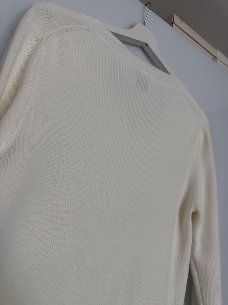 Globus T-shirt: Globus Strickpullover aus 100% Baumwolle in weiss Gr. M – Usato da Grenchen venduto da servet.t 4