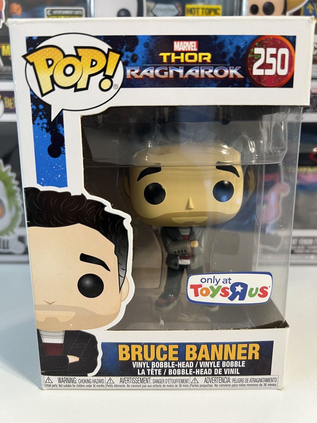 Funko Statuette: Funko POP! Marvel Thor Ragnarok Bruce Banner Edition Limitée – Usato da Le Mouret venduto da perfectbijou
