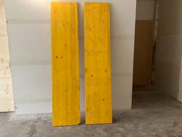 2 gebr. Schalungstafeln ca. 230 x 50 x 2.6 cm ab 1.-