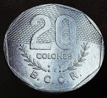 COSTA RICA 20 COLONES 1983
