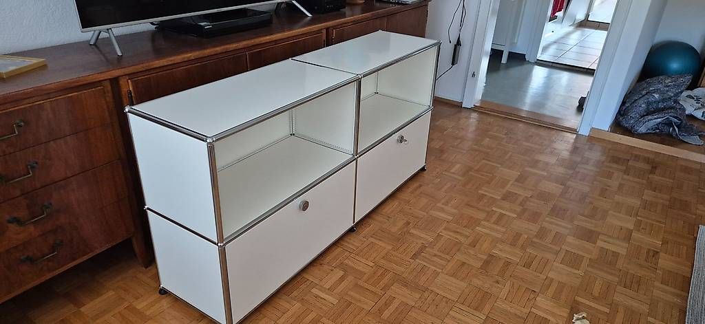 Scaffali: USM Haller Sideboard weiss mit Auszügen – Usato da Hofstetten SO venduto da IgorMarijak 2