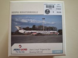 Aero Lloyd Airbus A321 und Boeing MD-83 1:500