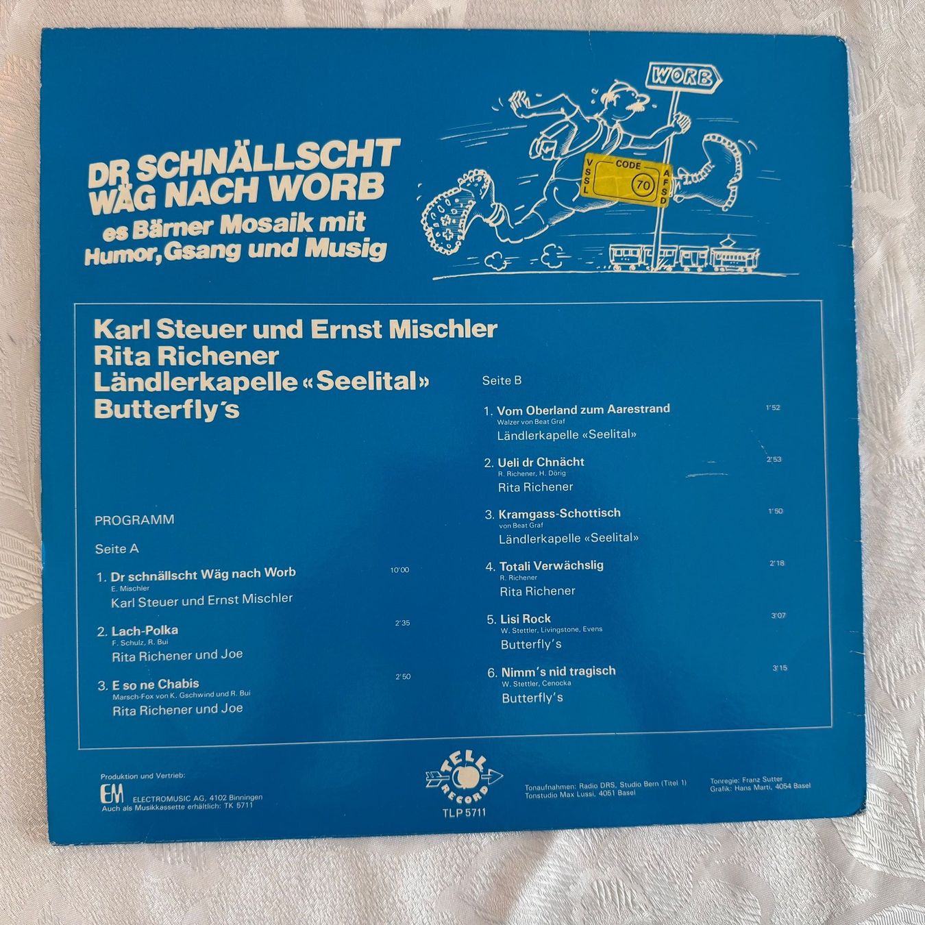 Schallplatten: DR SCHNÄLLSCHT WÄG NACH WORB – Gebraucht aus Zürich von fehlton 1