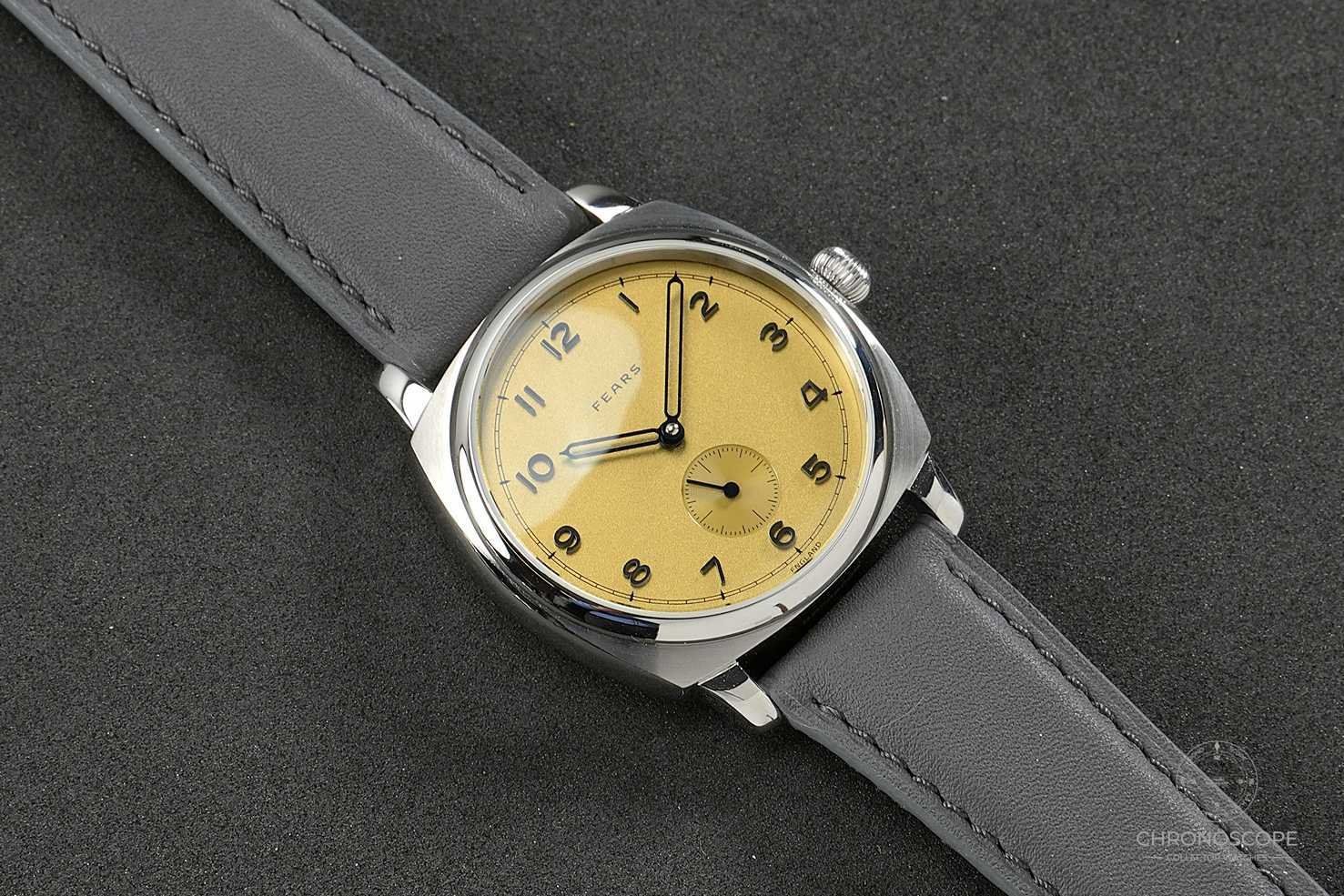 Orologi: Fears Brunswick 38 Champagner-Zifferblatt – Nuovo (secondo la descrizione) da Luzern venduto da ChronoScope6004 1
