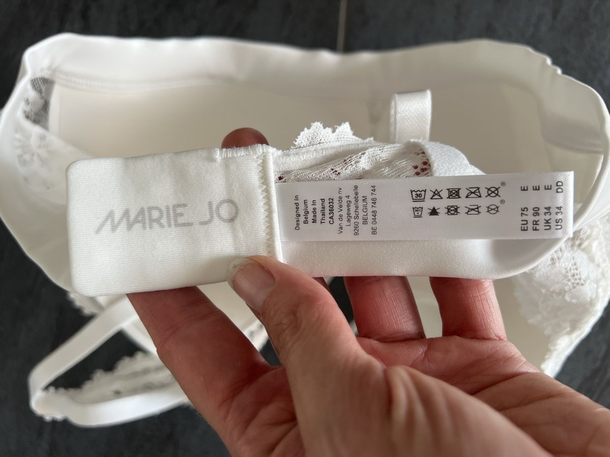 Marie Jo Autres dessous: Bralette BH Marie Jo Soft Studio weiss 75E – Neuf (Voir description) à Birmenstorf AG par 9via9 3