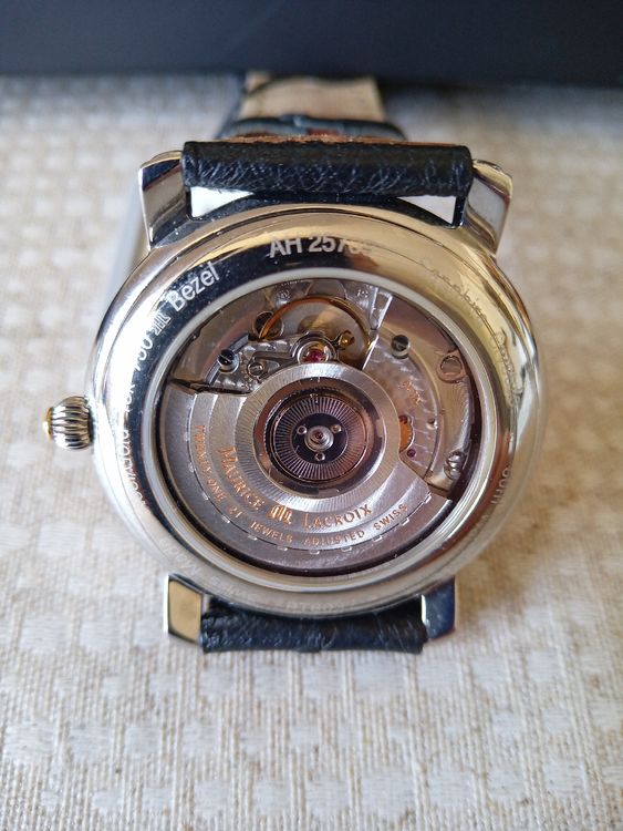 Maurice Lacroix Orologi: Maurice Lacroix Pontos Automatic GMT Date 18K neuwerig – Nuovo (secondo la descrizione) da Riehen venduto da Kmialrii 4