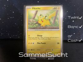 Pokemon ⚡ Pikachu Einzelkarte #25 151 ⚡★