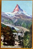 ZERMATT - Hôtel Riffelalp & le Cervin. 1914