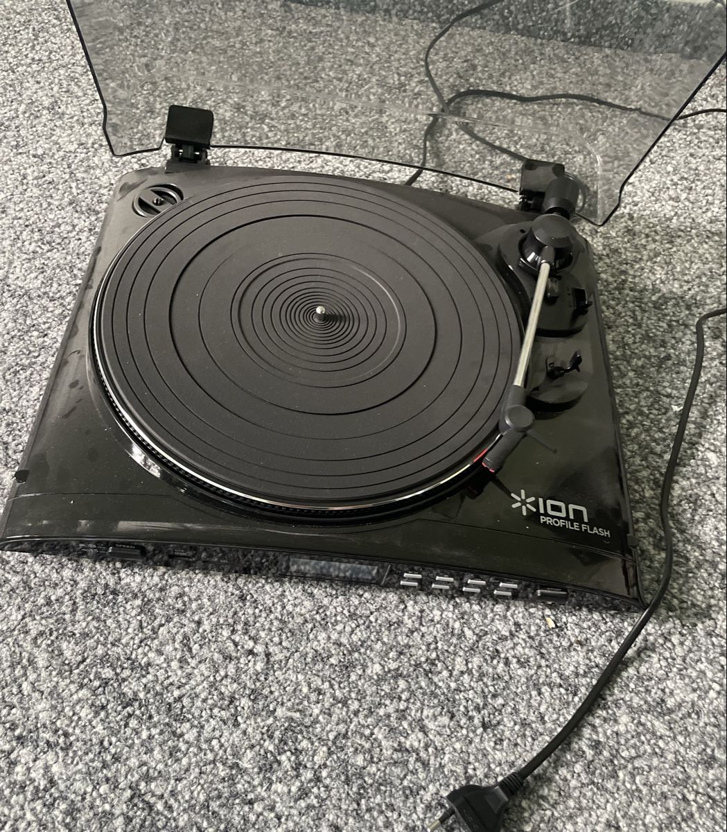 Giradischi: Plattenspieler ION PROFILE FLASH schwarz gebraucht – Usato da Au ZH venduto da Jaggy4 4