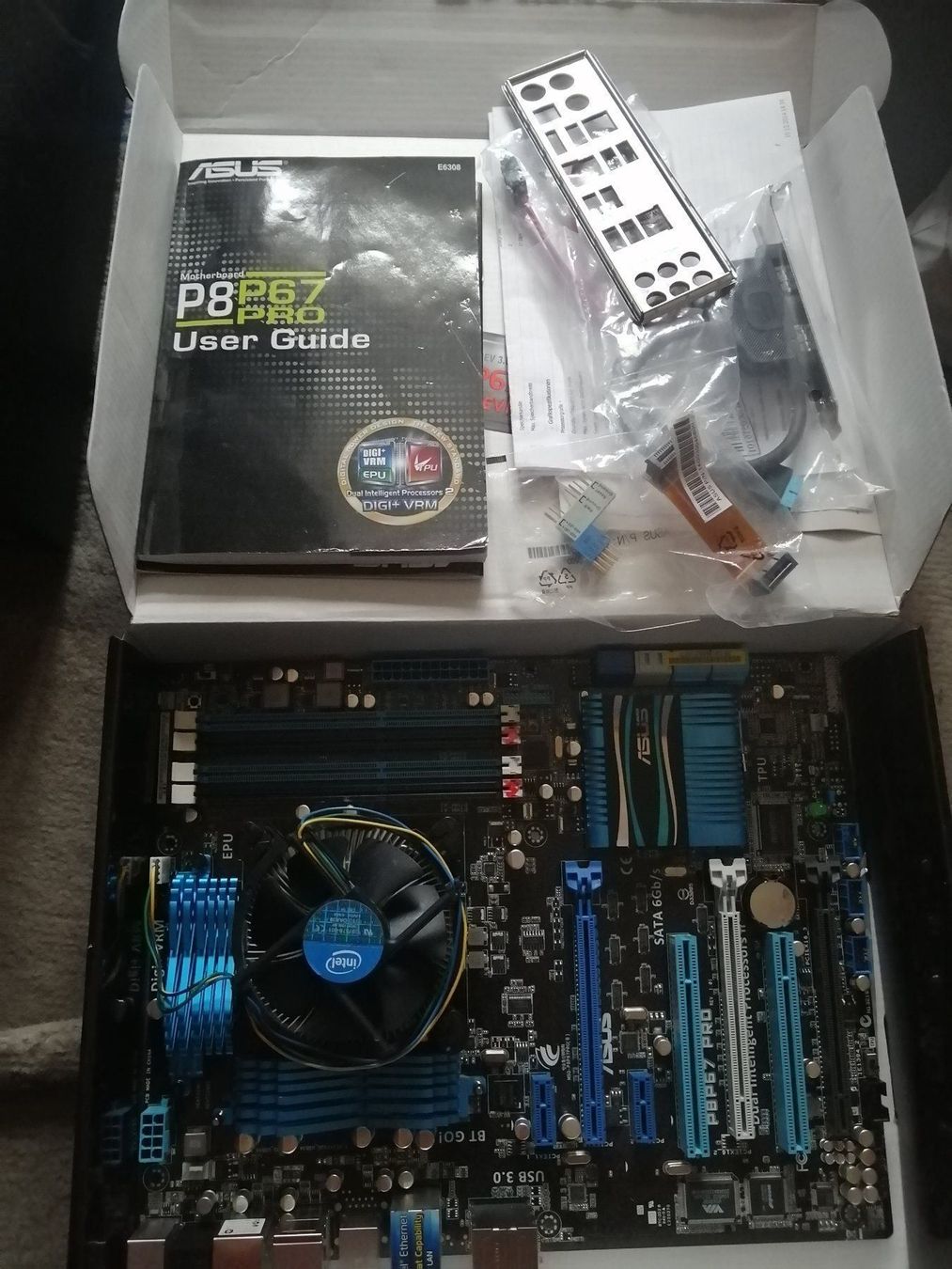Schede madri: mainboard usb 3 mit cpu  i7 neu – Nuovo e nell'imballaggio originale da wila venduto da audi48 1