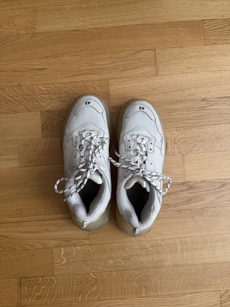 Balenciaga Scarpe da uomo: Balenciaga Tripe S White/Clear Sole Size 43 – Usato da Romanshorn venduto da jannishko 2
