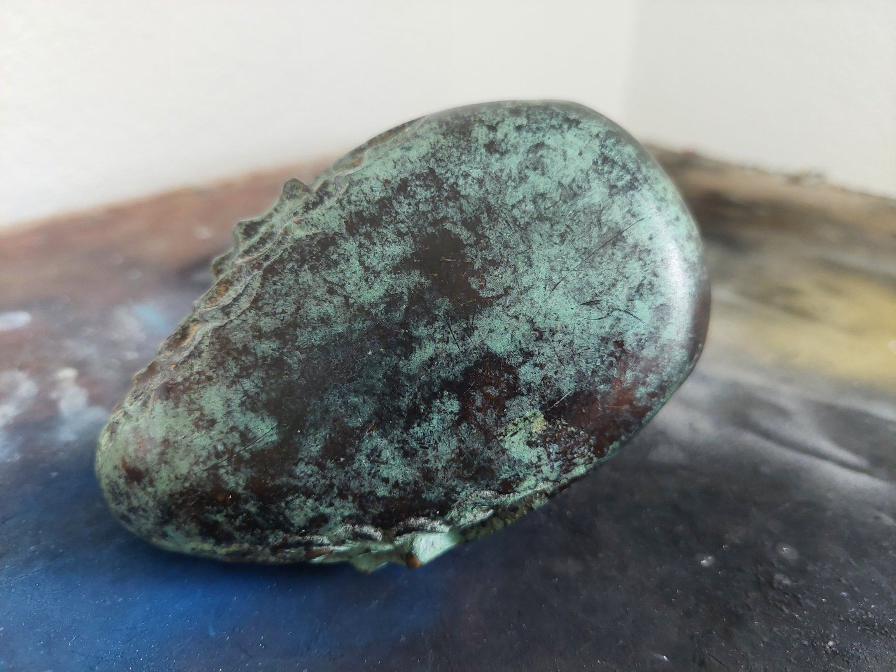 Portacenere: Fisch-Aschenbecher aus patinierter Bronze, Walter Bosse – Usato da Subingen venduto da K7passt_immer 4