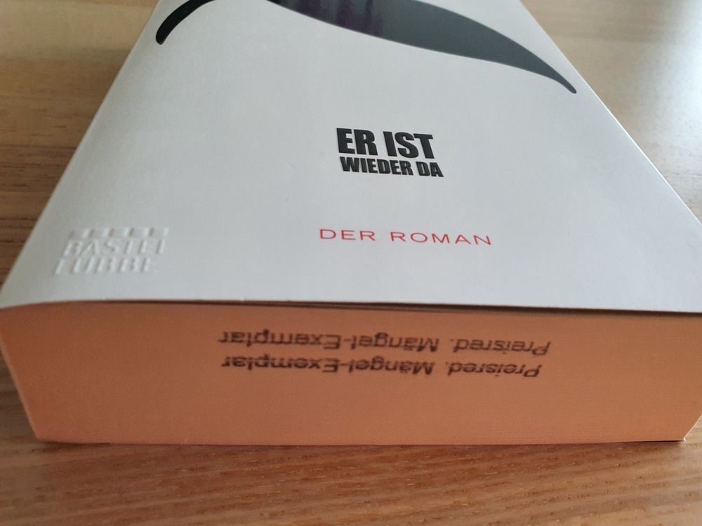 Er ist wieder da Timur Vermes Kaufen auf Ricardo