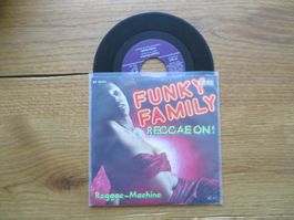 Funky Family - Reggae On! Single Schallplatte Rarität Top...