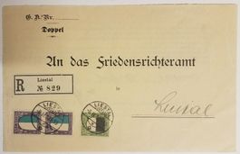 JB19) 22,23 Wappen Pro  Juventute Doko ans Friedensrichteram