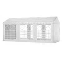 Partyzelt 3 x 6 Meter in weiss