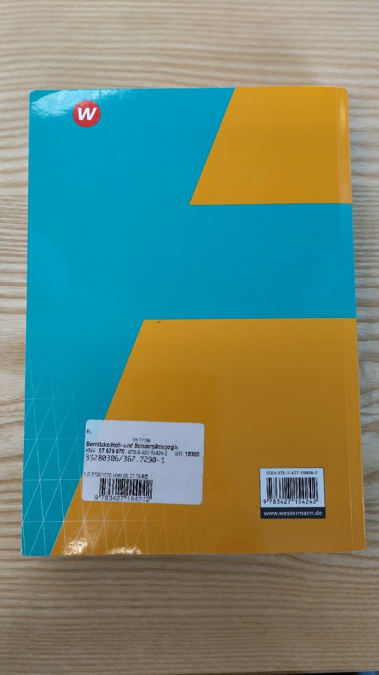 Libri: Heil- und Sonderpädagogik – Usato da Menznau venduto da khold82 1