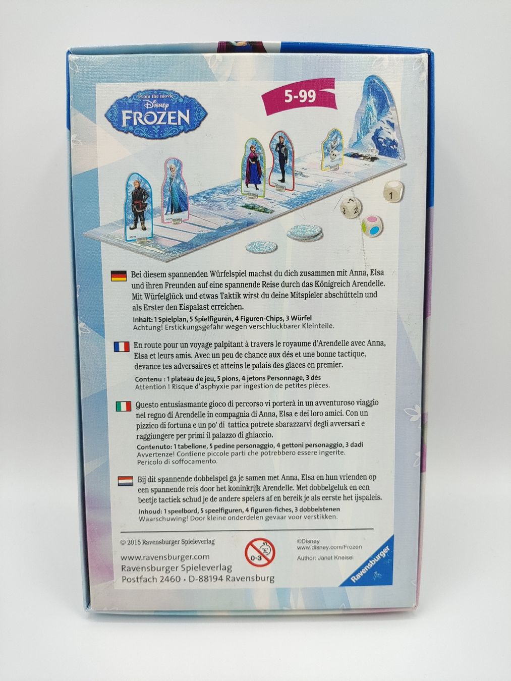 Ravensburger Giochi: Frozen Brettspiel "Auf zum Eispalast!" – Usato da Schlatt TG venduto da Andis3 1