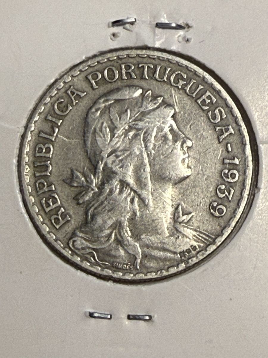 Tutti le monete: Portugal 1 Escudo 1939 – Usato da Wallbach venduto da Nenex