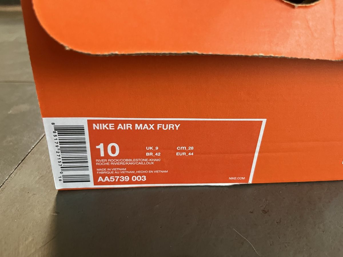 Nike Herrenschuhe: Air Max Fury – Neu und originalverpackt aus Lenzburg von JoelMeier 1