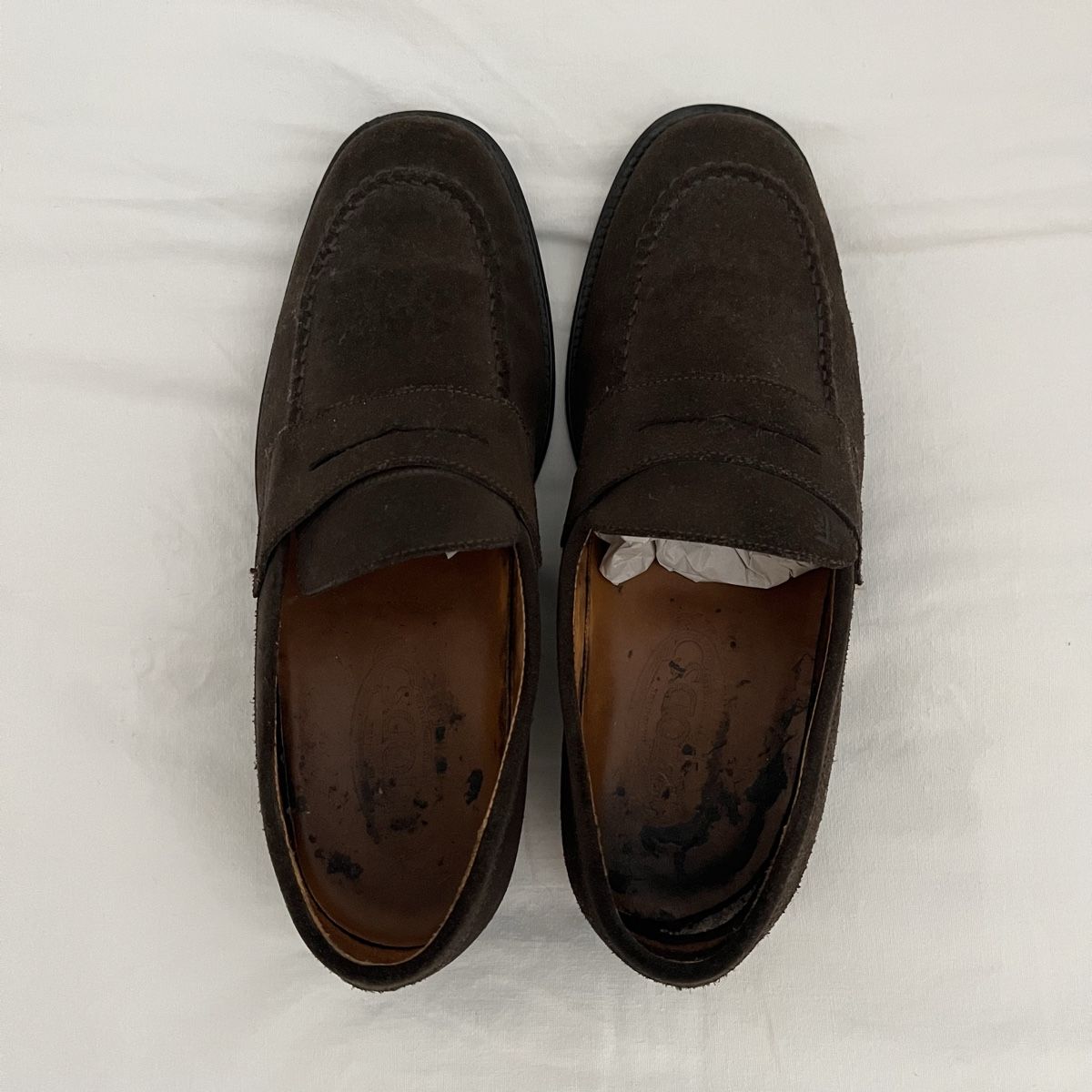 Tod'S Scarpe da uomo: TOD'S Loafers Suede Brown – Usato da Kirchberg SG venduto da schwarzekatze7 1
