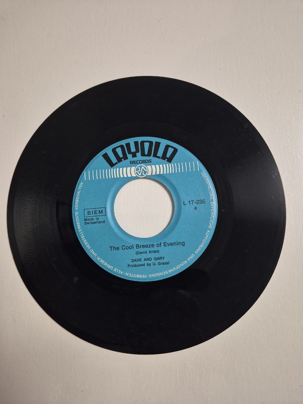 Dischi in vinile: Dave and Gary - Still Waters Run Deep - Single 7 - CH  – Nuovo (secondo la descrizione) da Uster venduto da newwave0 3