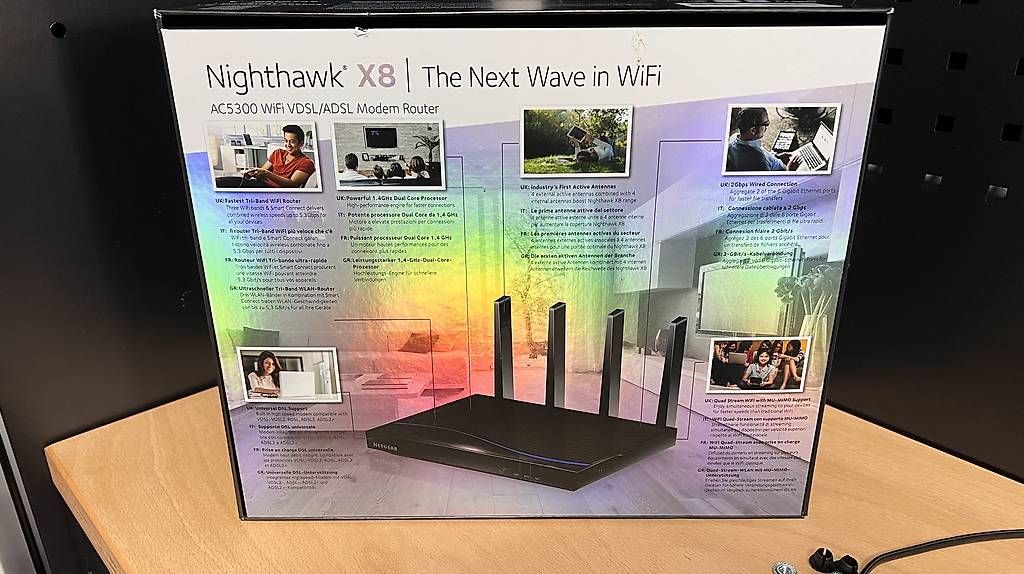 Netgear Modems & Router: Modem Router Switch Netgear Nighthawk X8 – Gebraucht aus Hersberg von Closterd 1