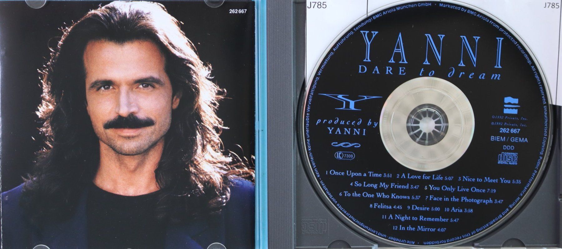 CD: Yanni – Dare To Dream – Usato da Luzern venduto da CONTENTI 1