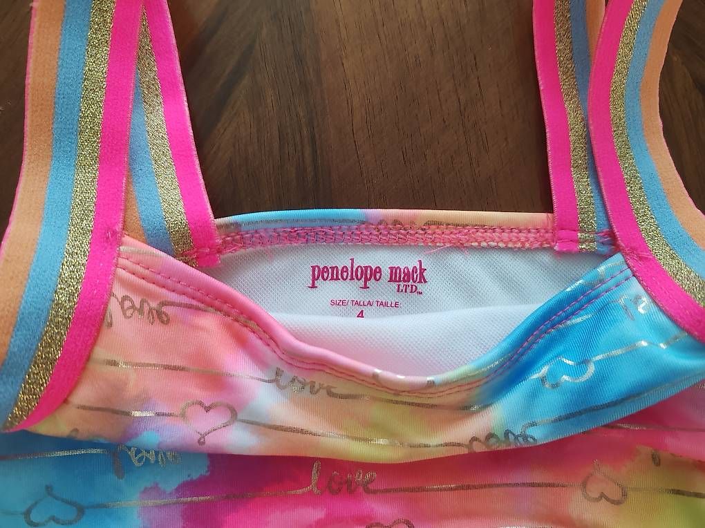 Anzüge: Costume fluo bambina due pezzi 4 anni – Gebraucht aus Grenchen von Dulcis_Fundo 2