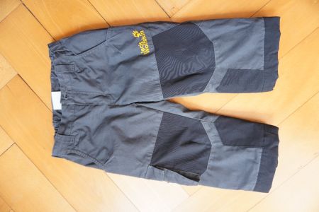 Schneehose/Skihose Kinder Jack Wolfskin Gr. 92 dunkelgrau