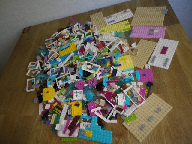 Lego Giocattoli: LEGO CA. 1,128 KILO PLATTEN-PLÄTTCHEN-TRANSPARENTE – Usato da Teufen AR venduto da Donschabl 5