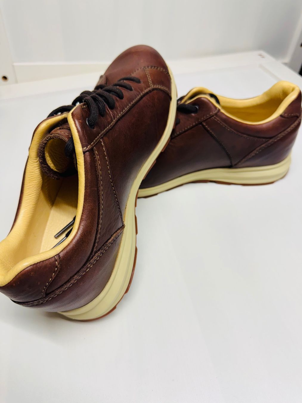 Meindl Scarpe da donna: Meindl Chaussures Cuir Marron, Taille 37,5 – Nuovo e nell'imballaggio originale da Brügg BE venduto da Goob 4
