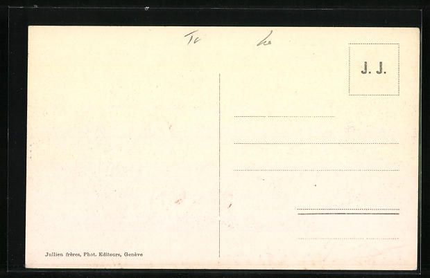 Cartoline postali: AK Morgins, Vue generale – Usato da Berlin venduto da bartko-reher 1