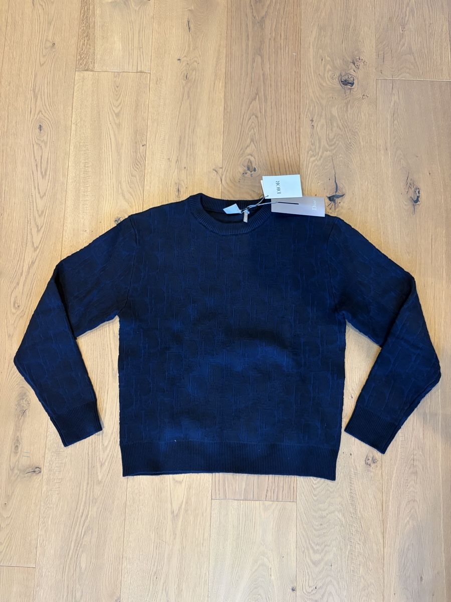 Dior Maglioni & Felpe: Dior Pullover Herren Dunkelblau mit Etikett Grösse M  – Nuovo (secondo la descrizione) da Oberweningen venduto da dalav1ntage