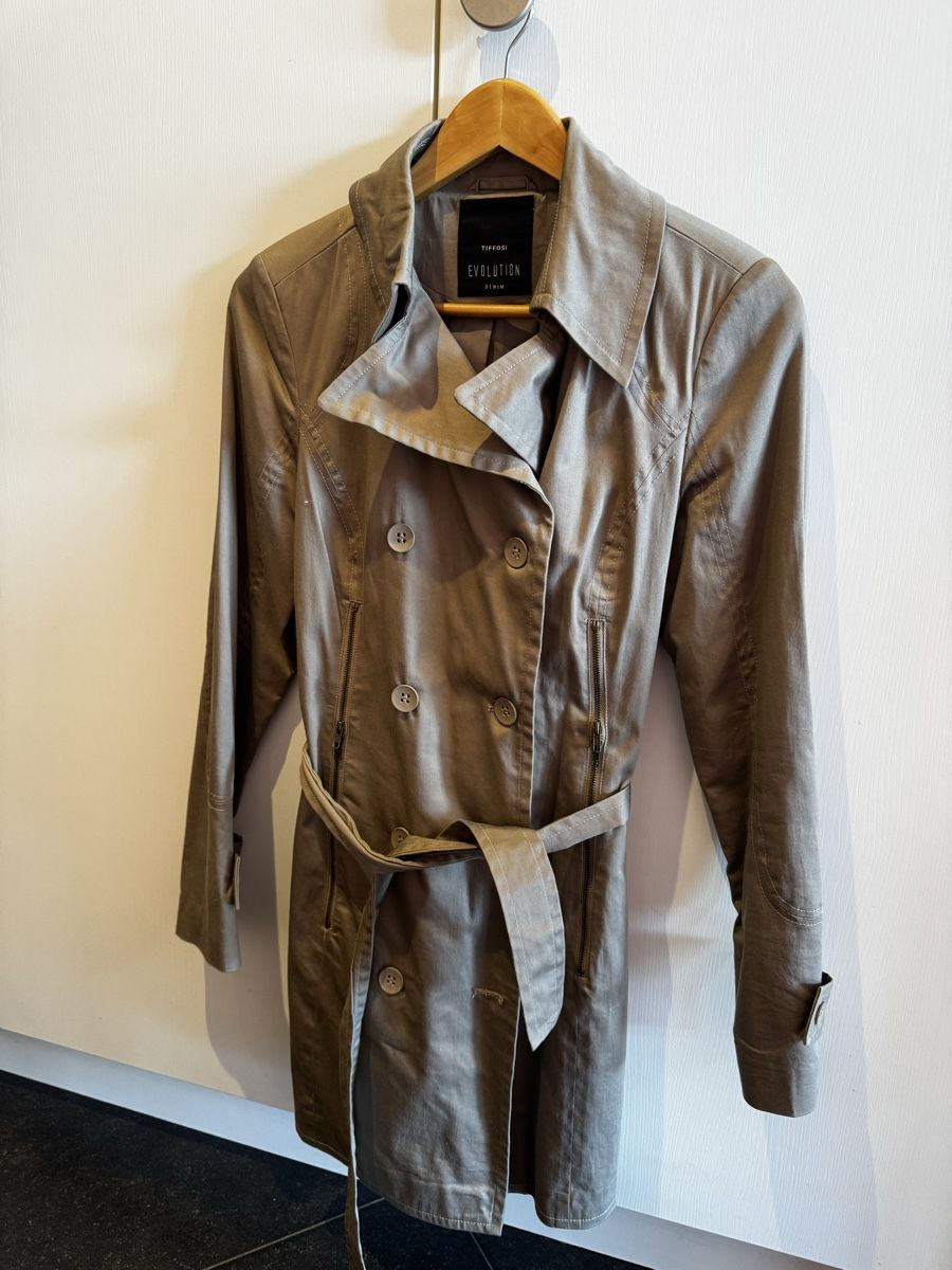 Giacche: Trench-coat Tiffossi Evolution Denim, taille S – Usato da La Chaux de fonds venduto da car_f9yg