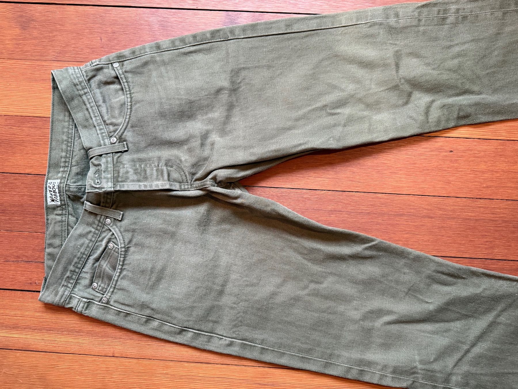 Jeans: Jeans Naked & Famous – Usato da Basel venduto da steegg 1